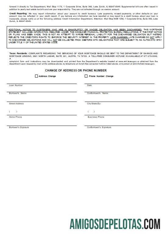 Declaração de hipoteca Dovenmuehle dos EUA, 3 páginas 3 Scr baixar para verificação